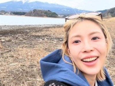 보아 후지산 사진 공개하며 근황 털어놓음