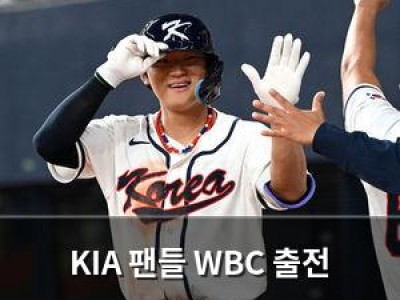 KIA 팬들 WBC 출전 선수들에 대한 불안감 드러내