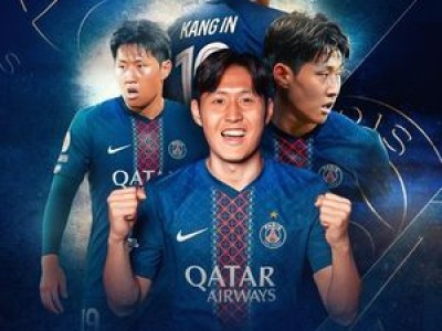이강인 AFC 올해의 국제선수상 수상에 PSG 축하 메시지